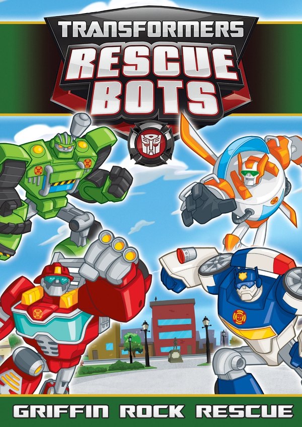 Transformers Rescue Bots Griffin Rock Rescue DVD Cover And Release Details  (1 of 2)